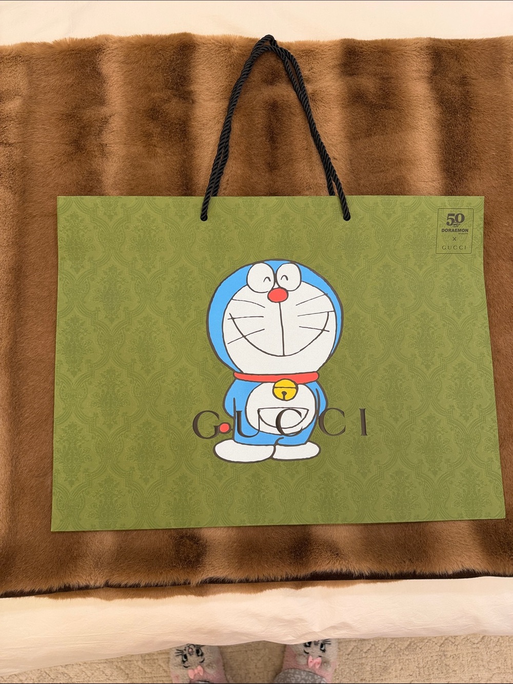 Gucci DORAEMON shopping Bag Limited Edition